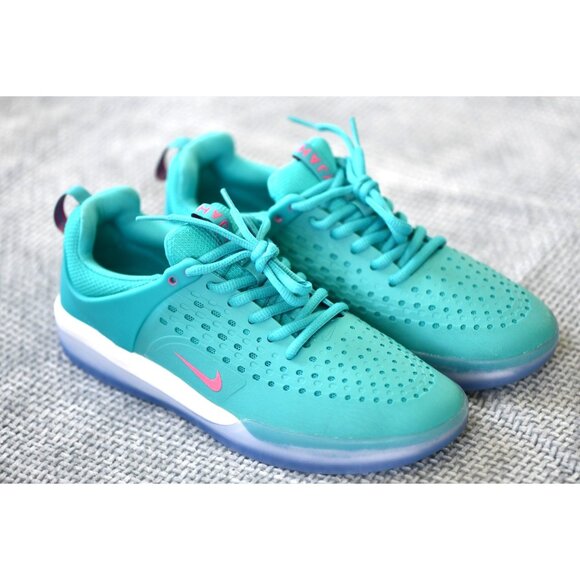 New! NIKE SB Zoom Nyjah 3 | D1016 C629 | COLOR: Dusty Cactus - Picture 8 of 16